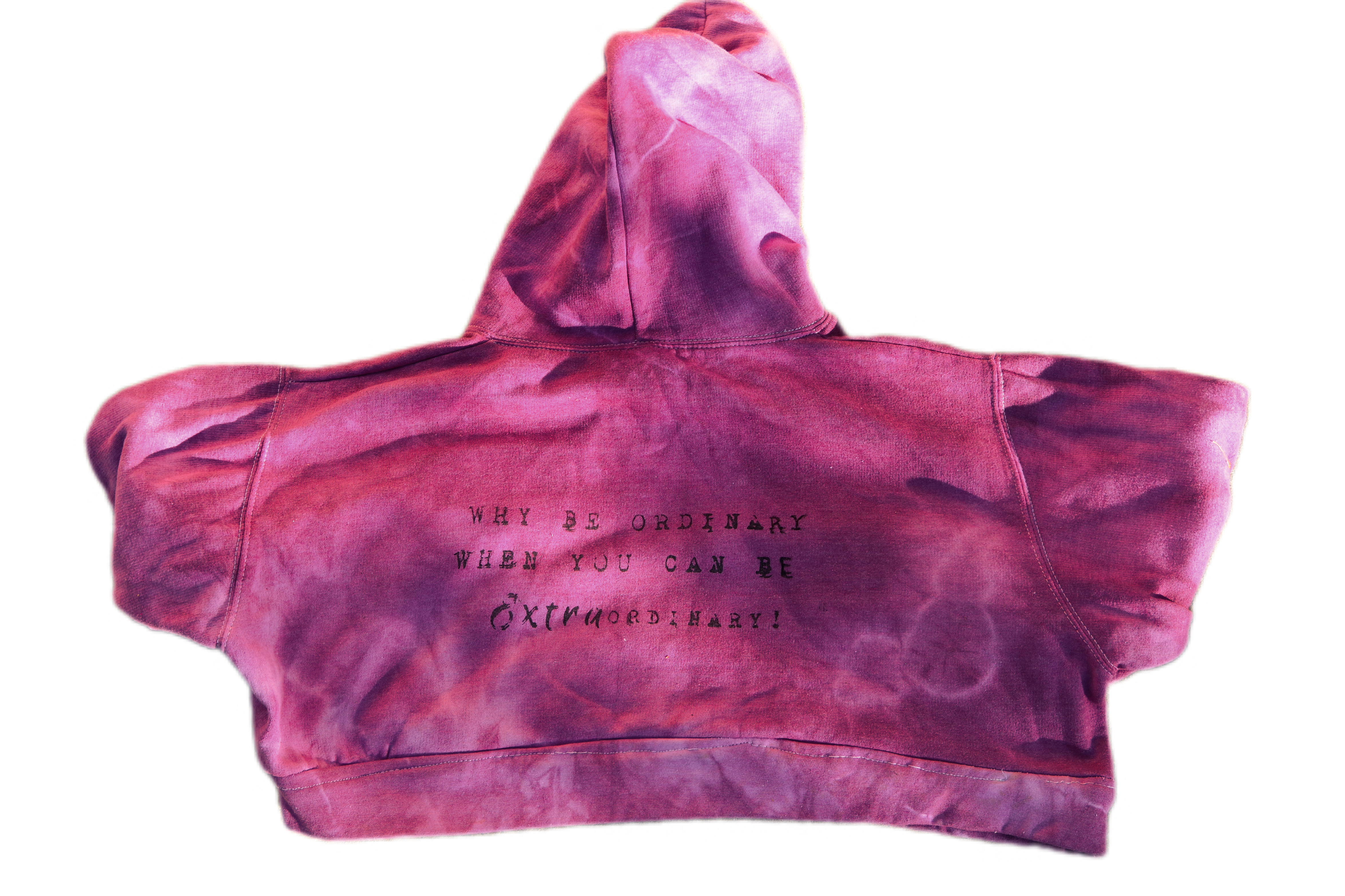 FREKLS “PURPLE CRUSH” 1 of 1 CROPPED HOODIE.